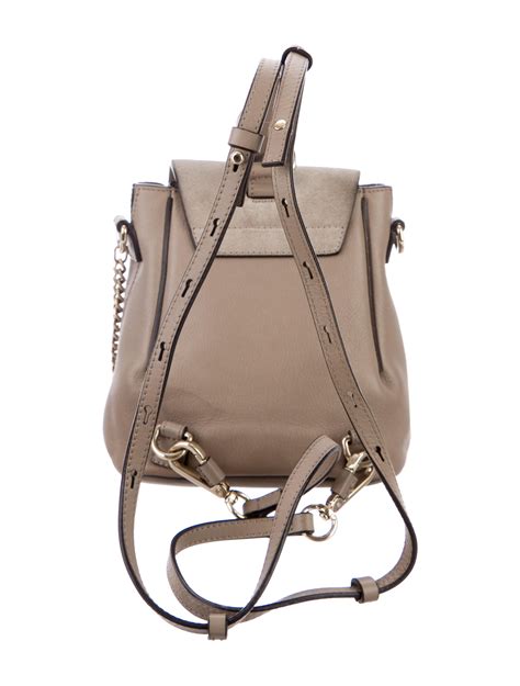 Chloe Faye mini backpack . Moderate used condition